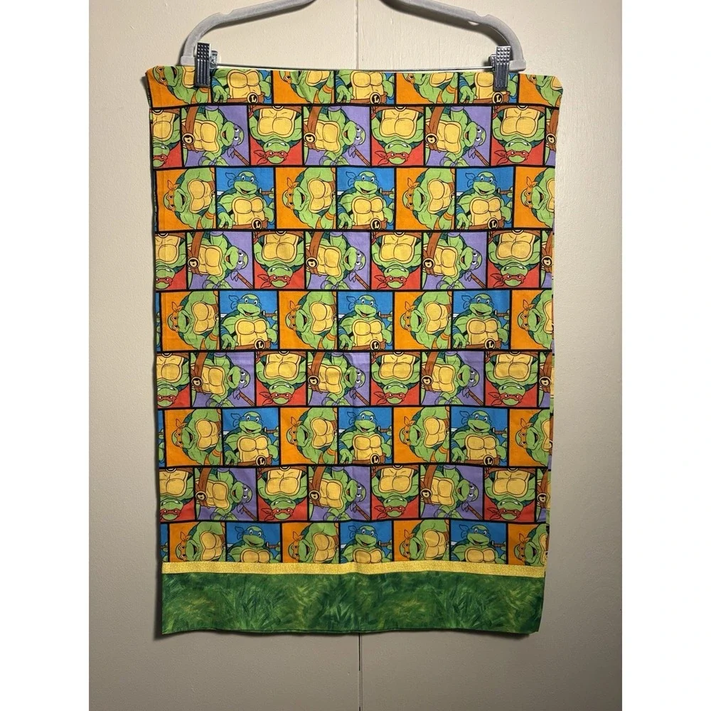 Teenage Mutant Ninja Turtles Pillowcases Set of 2 Handmade Standard Y2k 90s Kids